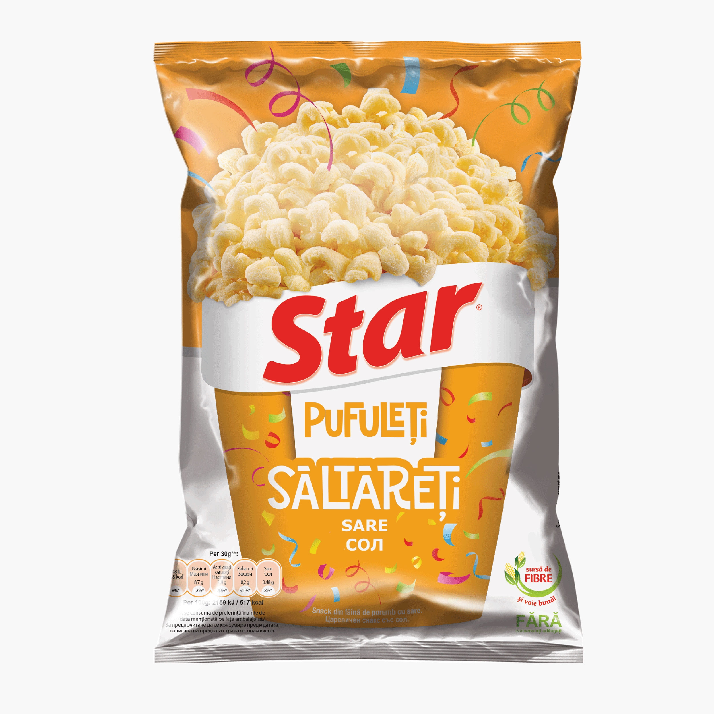 Pufuleti saltareti cu sare 80g