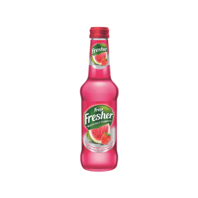 Bautura Carbogazoasa Fresher cu Capsuni si Pepene, 6*250ml