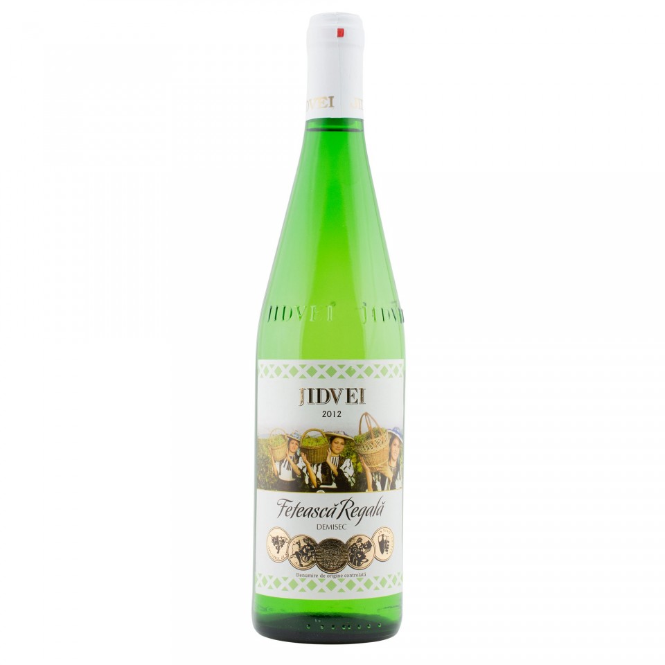 Vin alb demisec Jidvei Traditional, Feteasca Regala 0.75L