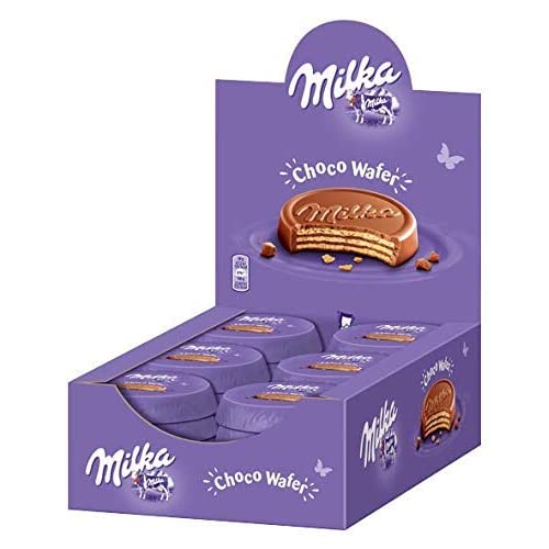 Napolitana Milka Choco Wafer 30 x30 g