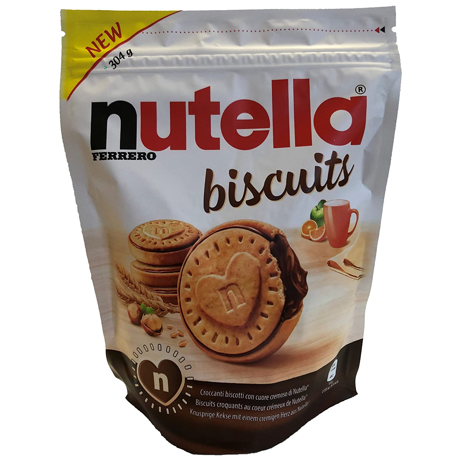 Nutella Biscuiti, 193 g