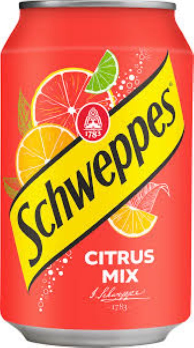 Bautura Carbogazoasa, Schweppes, Citrice, 330 ml