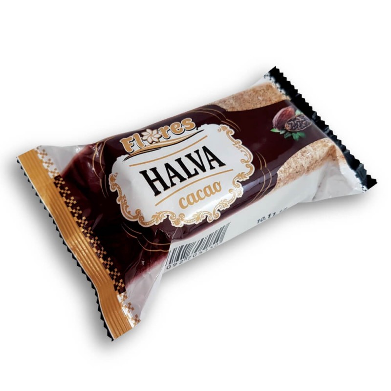 Halva de Floarea Soarelui cu Cacao Flores, 125 g