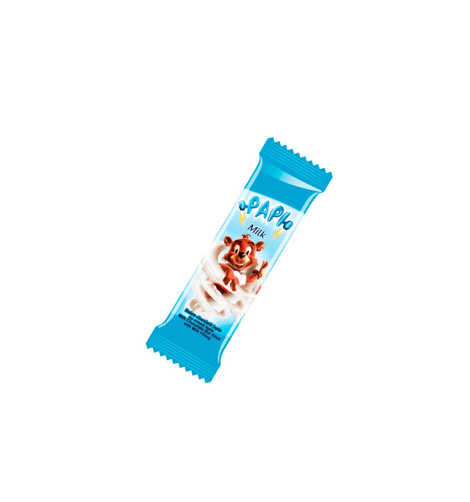 Baton de ciocolata Primola Papi cu crema de lapte 32x26.8 gr