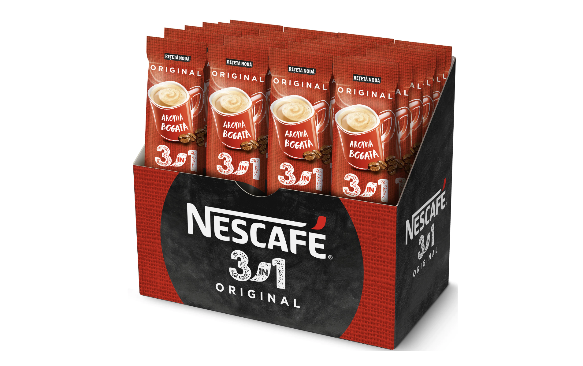 Cafea solubila Nescafe 3in1 Original 24x16.5g