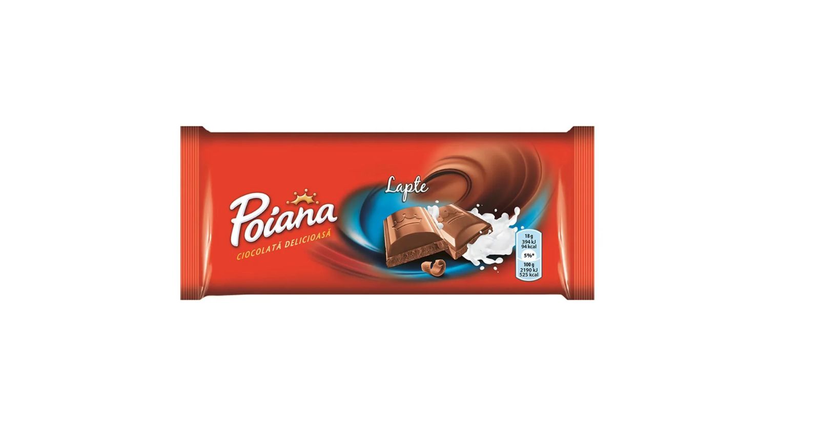 Ciocolata cu lapte Poiana, 90 g