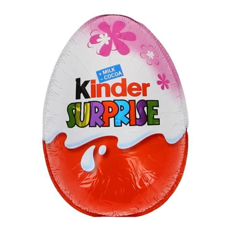 Ou de ciocolata pentru fete Surprise 3 x 20g Kinder