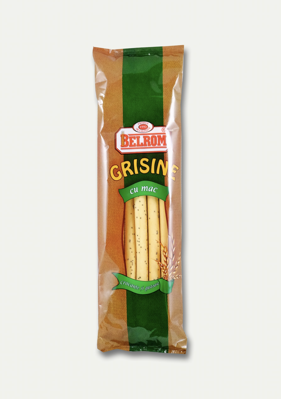 Grisine cu seminte mac Belrom 10x50 g