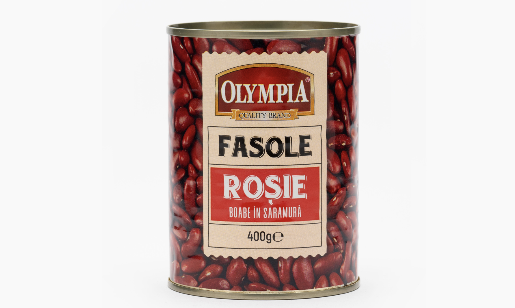 Fasole rosie boabe in saramura 400g