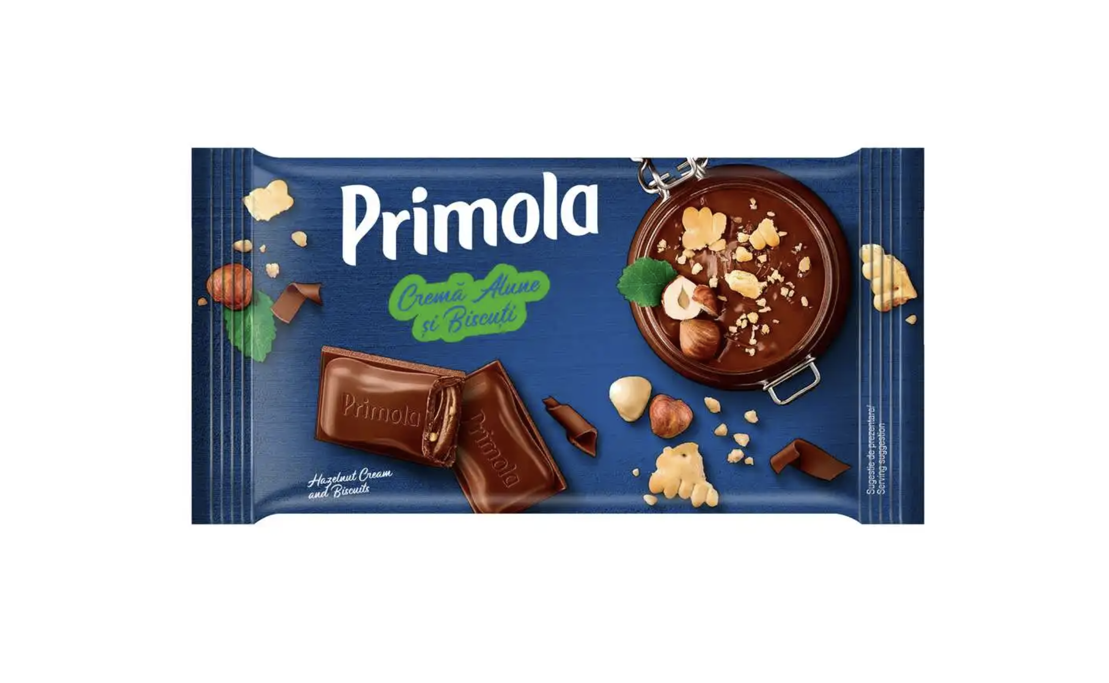 Primola Ciocolata crema alune biscuiti 89 g