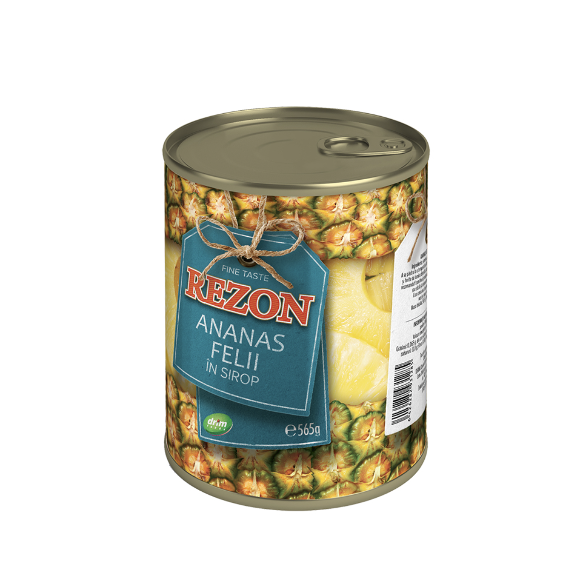 Ananas felii in sirop Rezon, 400g