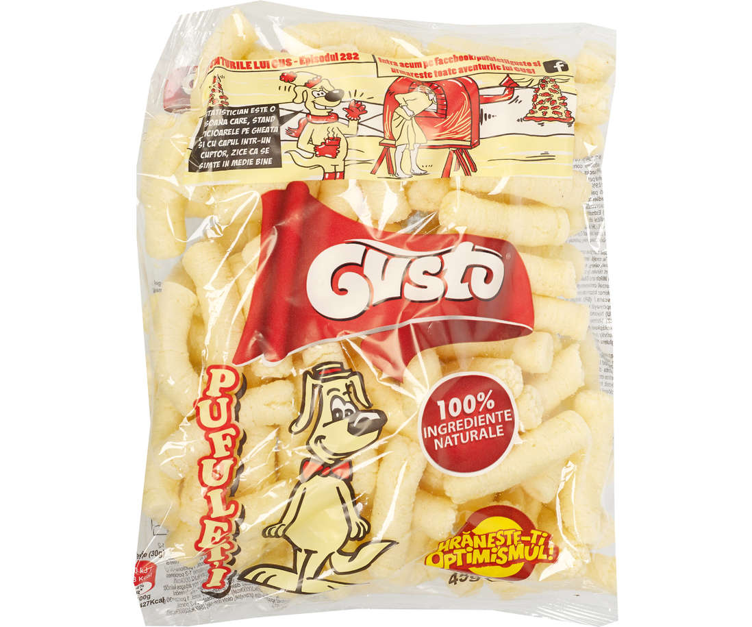 Pufuleti Simpli Gusto, 270 g, 6 Buc/Bax