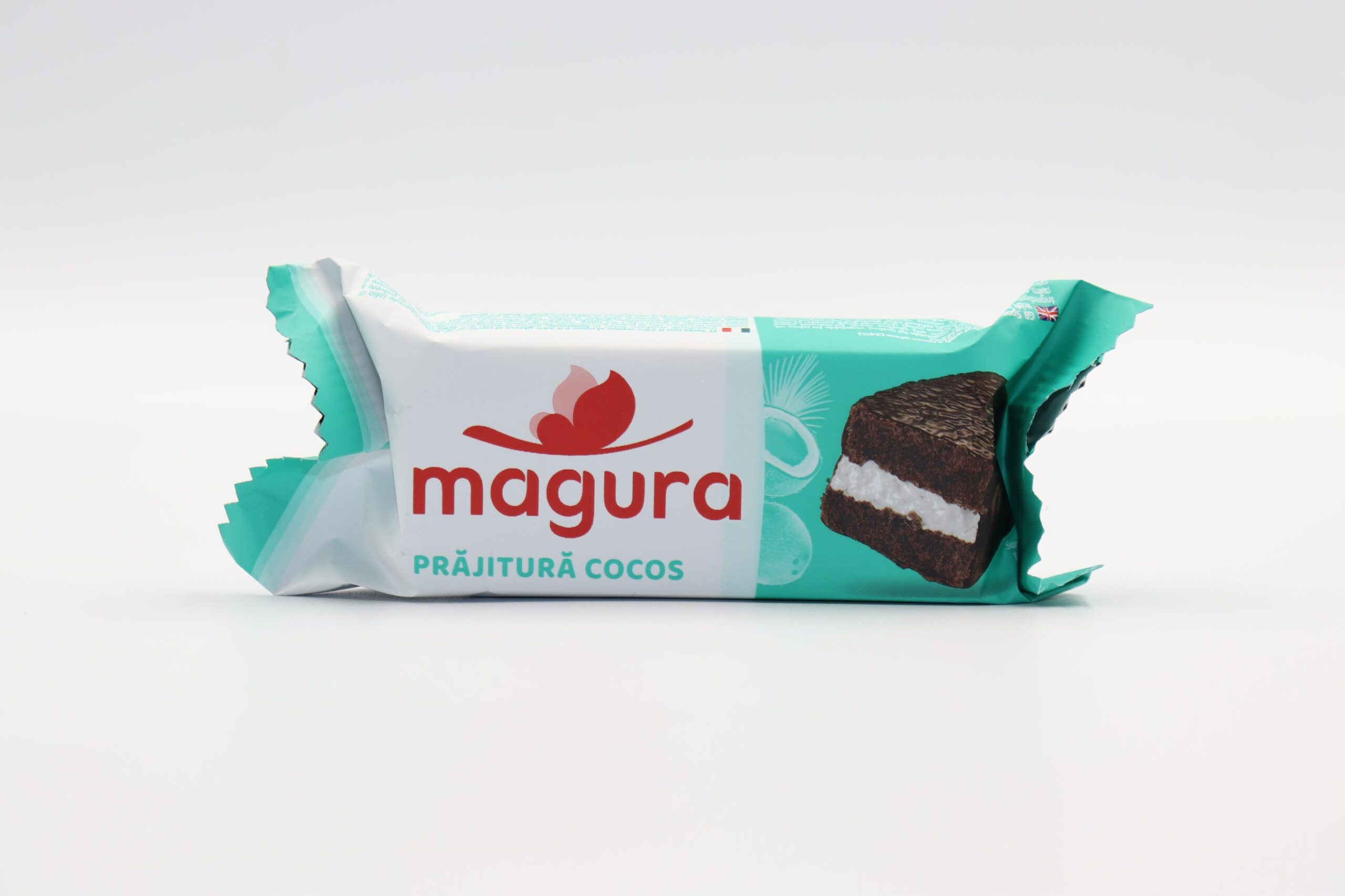 Prajitura cu crema de cocos Magura, 5buc x 35g, 175g