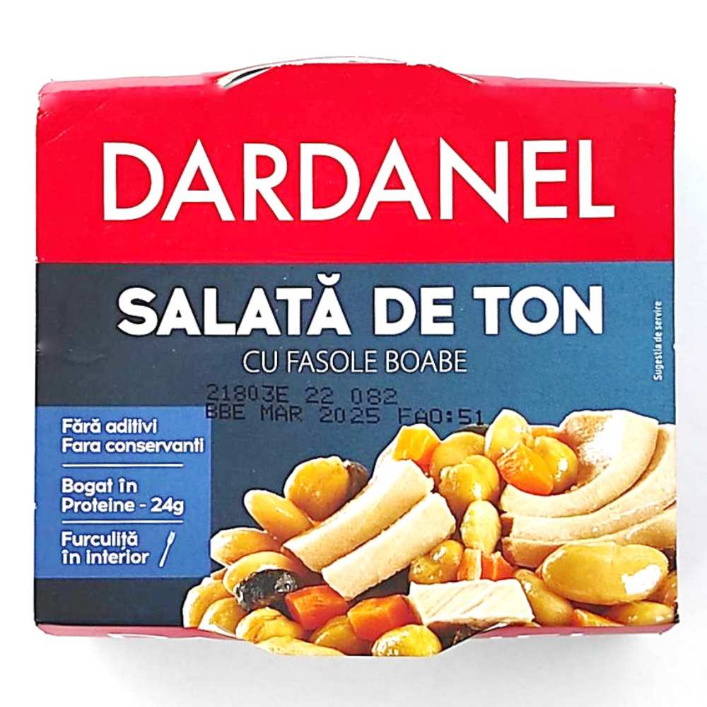 Salata de ton cu fasole boabe Dardanel 160g