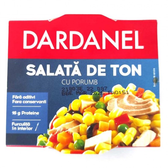 Salata de Ton Dardanel cu Porumb, 160g