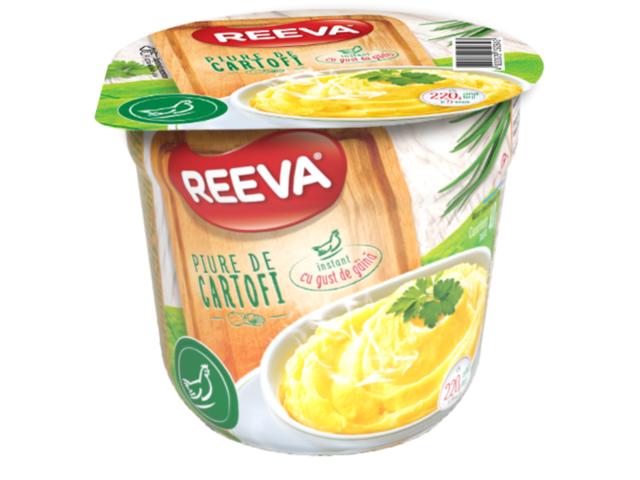 Piure de cartofi instant cu gust de gaina, Reeva, 40g