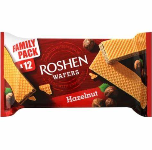 Napolitane cu alune, Roshen, 216g