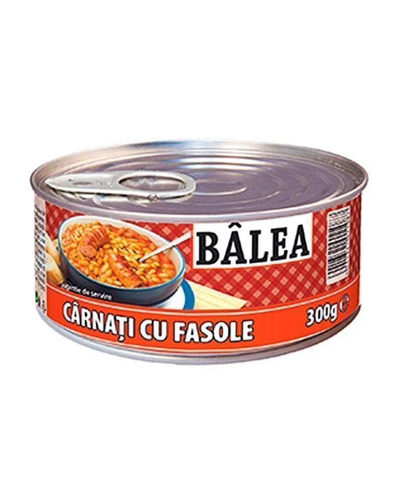 Fasole cu carnati, Balea,300g