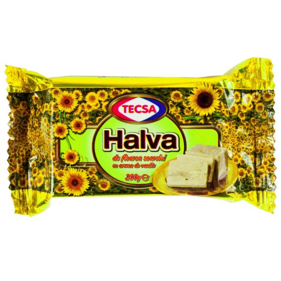 Halva de Floarea Soarelui cu Vanilie Tecsa, 200 g