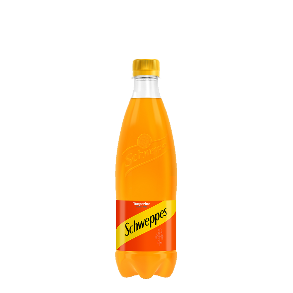 Bautura Carbogazoasa Schweppes Mandarin, Pet, 0.5l