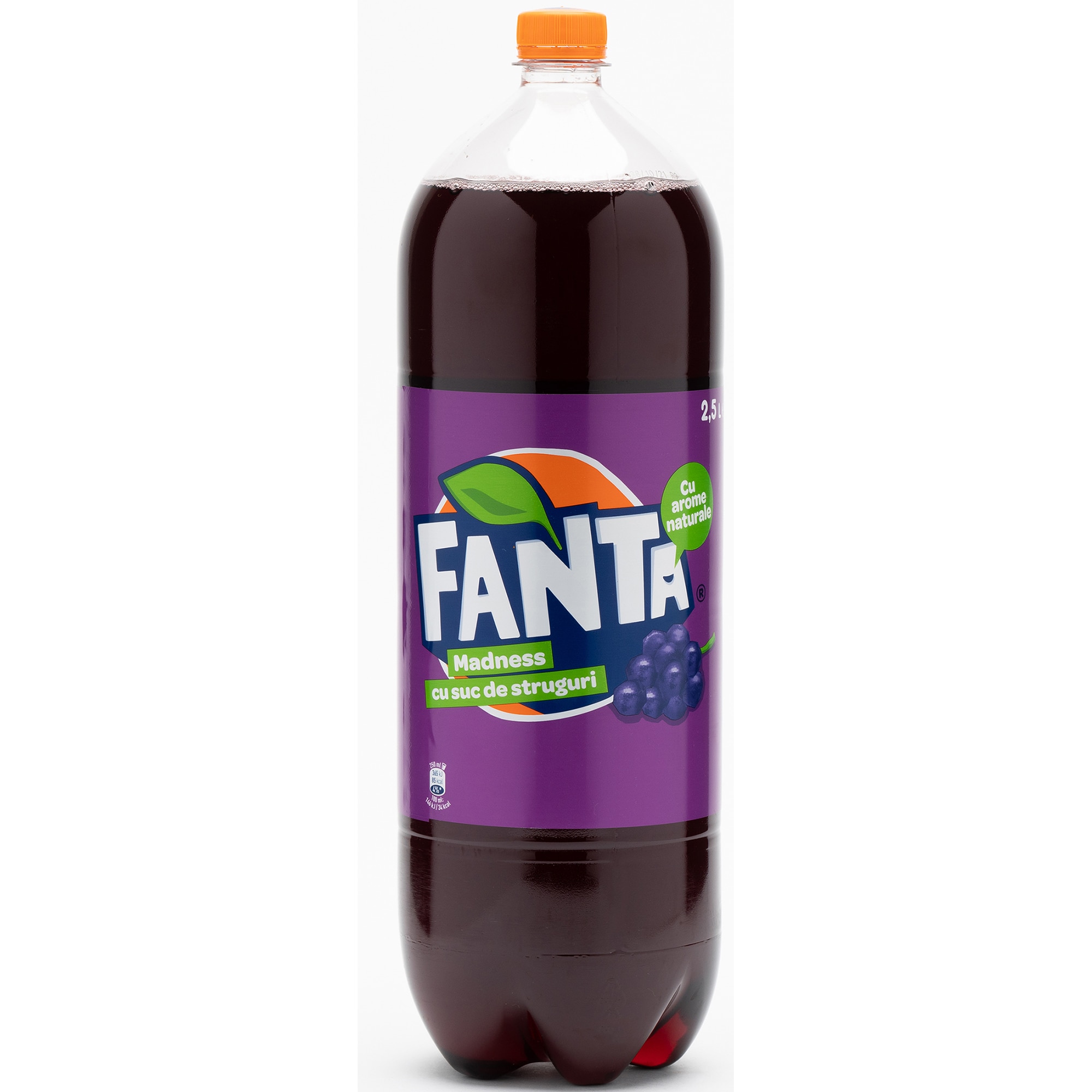 Bautura racoritoare carbogazoasa cu suc de struguri 2.5L Fanta