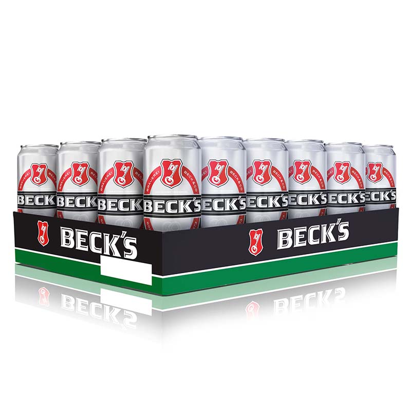 Bere Blonda Beck's, doza, 24 x 0.5l