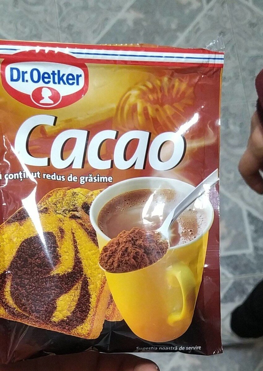 Cacao cu continut redus de grasime 50g Dr. Oetker