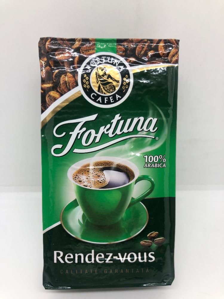 Cafea macinata Fortuna Rendez-Vous 100% Arabica, 250 gr