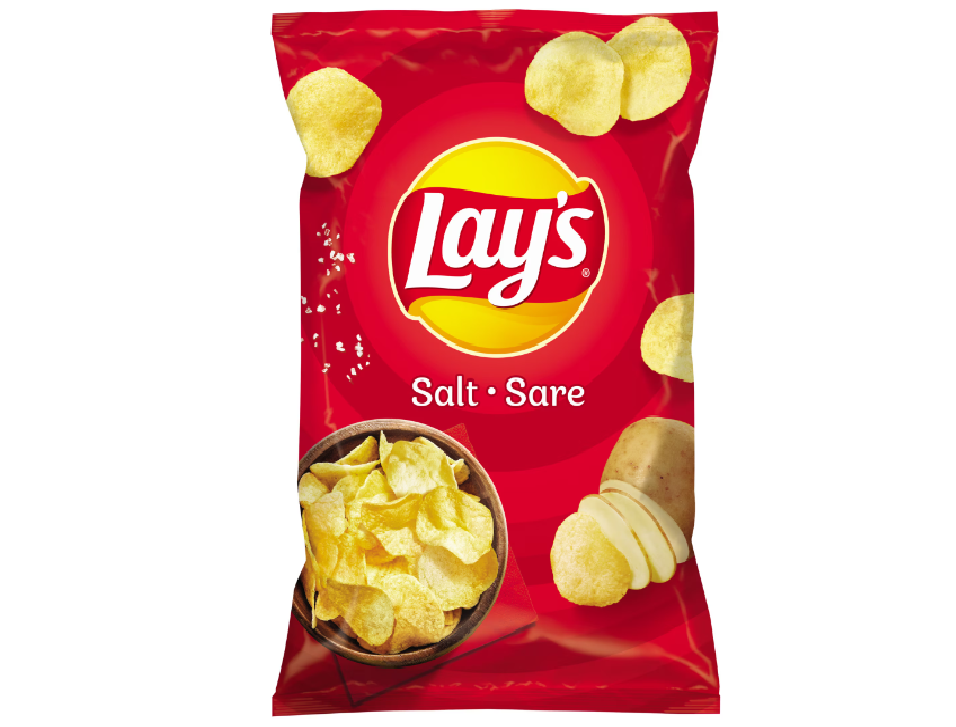 Chipsuri din cartofi cu sare Lay's, 140g