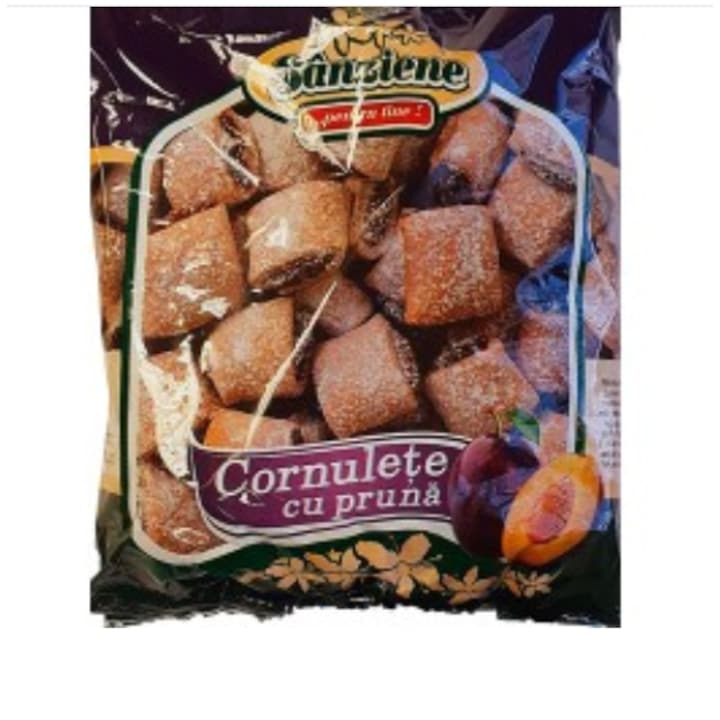 Cornulete cu prune Sanziene 280g