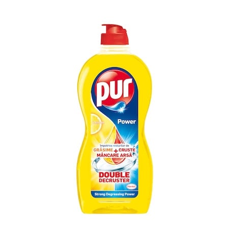 Detergent de vase Pur Duo Power Lemon, 0.45 l