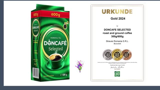 Doncafe Selected cafea macinata 600g