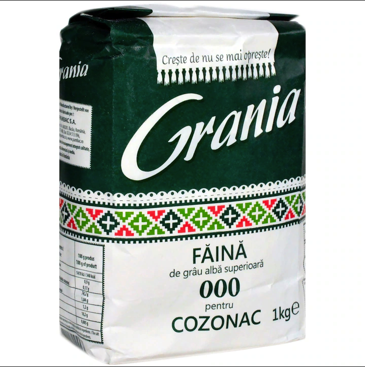 Faina alba de grau superioara, Grania