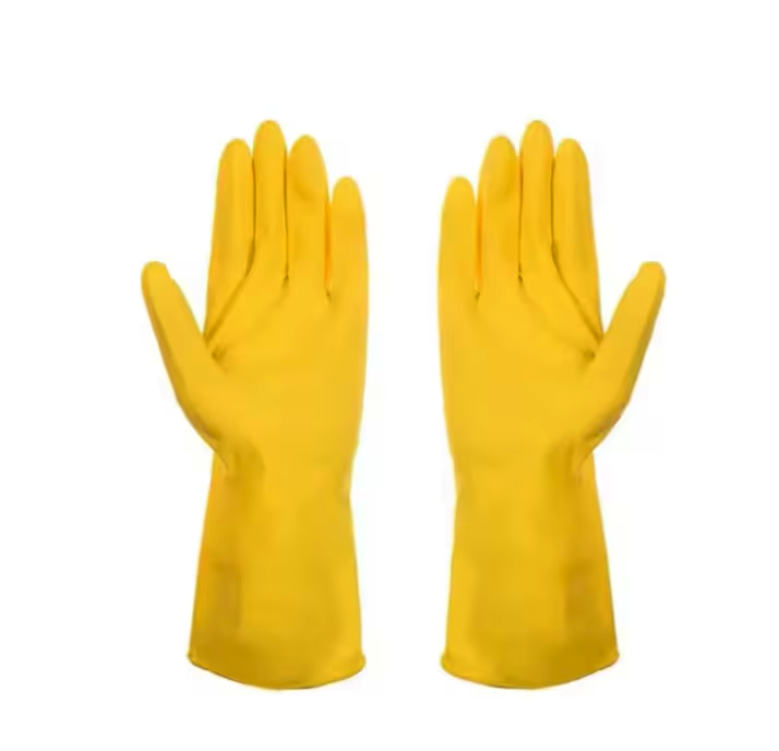 Manusi menaj din latex, Curatenie, Bucatarie, marimea M, Set 2 buc