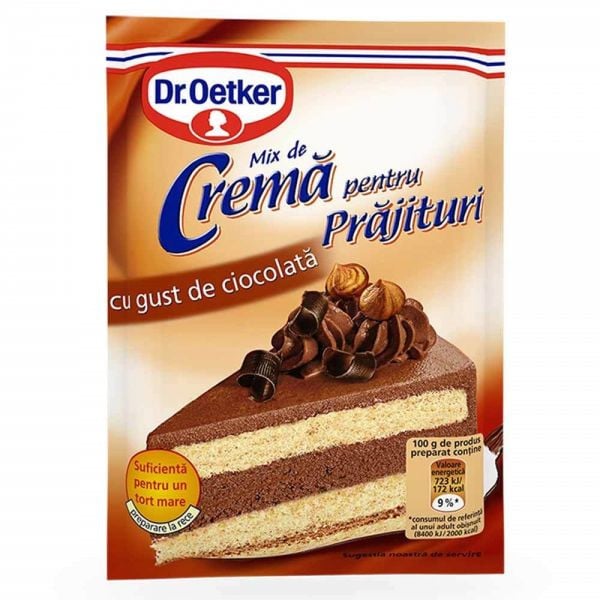 Mix pentru desert cu gust de ciocolata Dr. Oetker, 55g