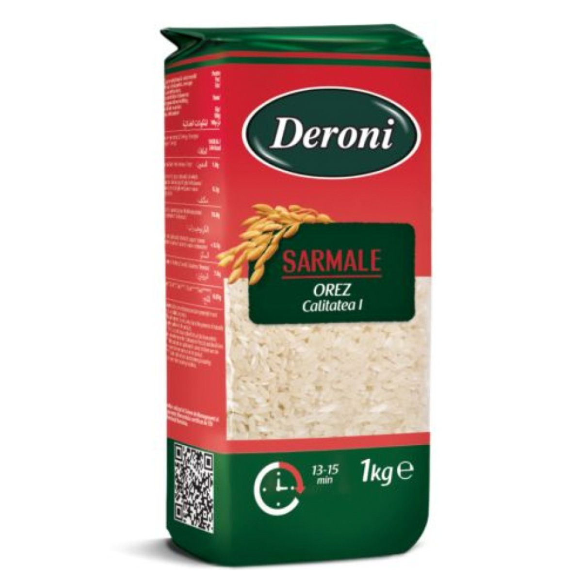 Orez de sarmale Deroni, Calitatea I, 1Kg, 10Buc/Bax