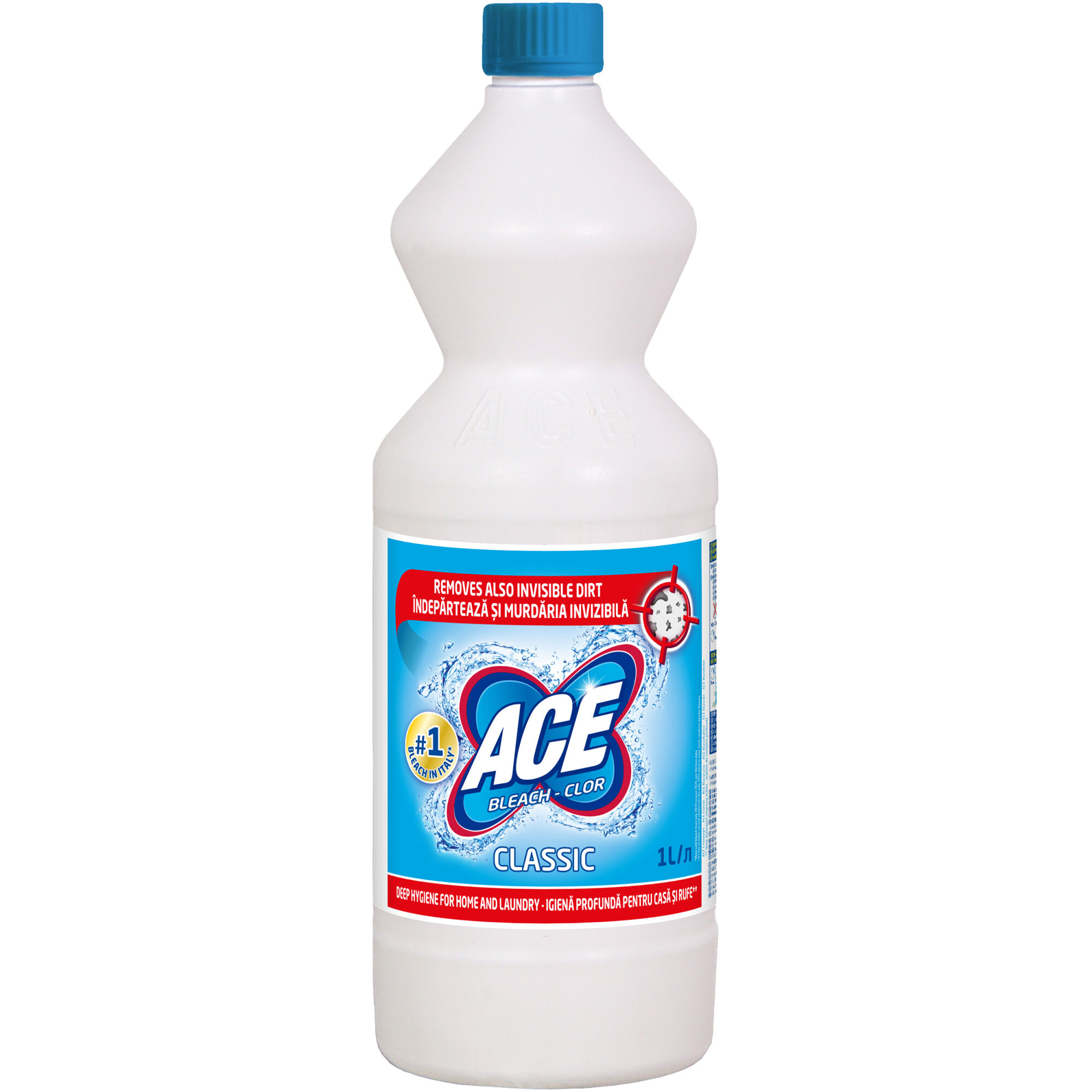 Inalbitor Lichid pentru Rufe pe Baza de Clor Ace Classic, 1 Litru