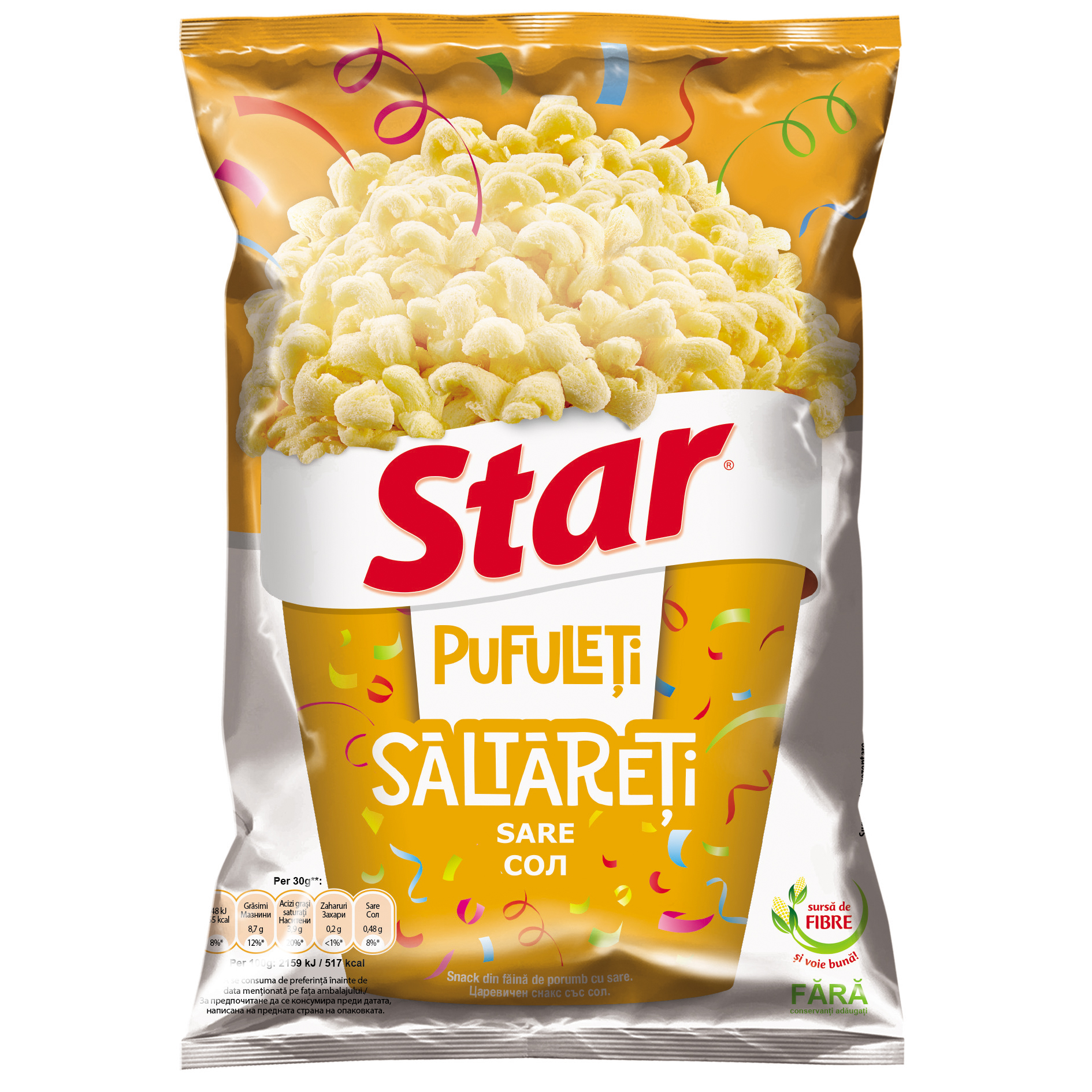 Pufuleti saltareti cu sare 80g